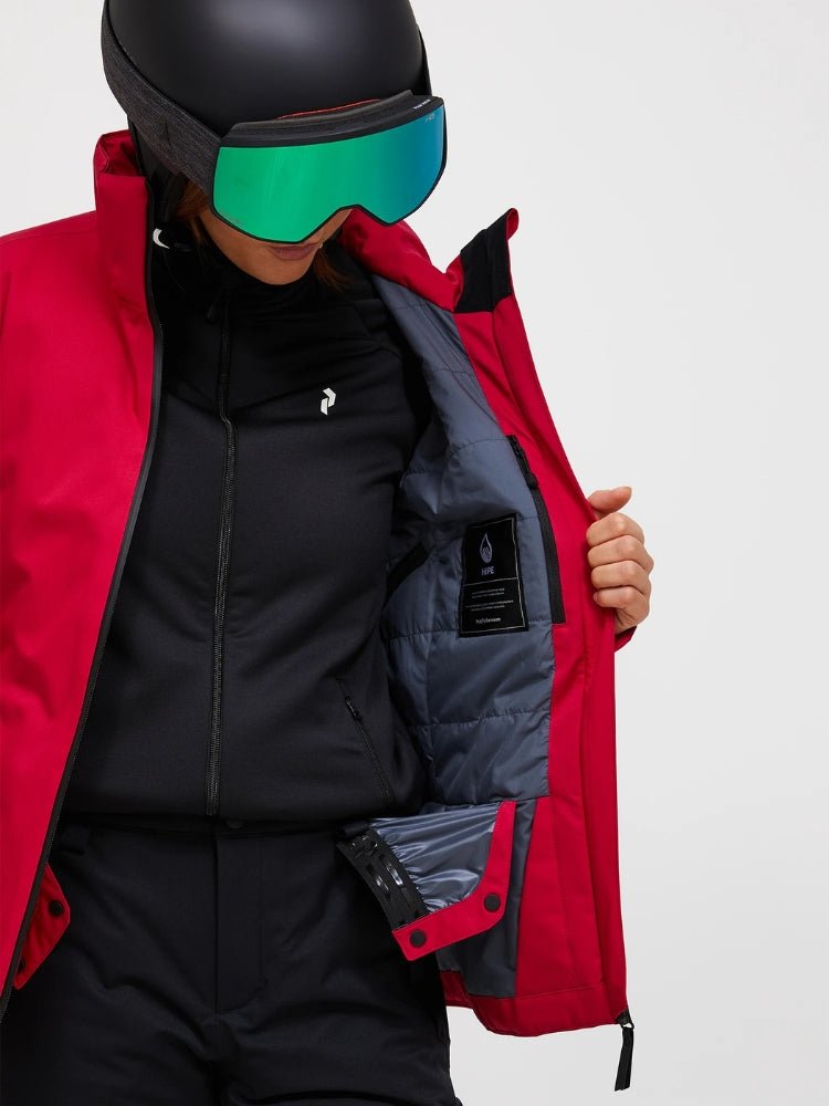 Anima Skijakke - Dame - Burgundy - Gumpel & Co