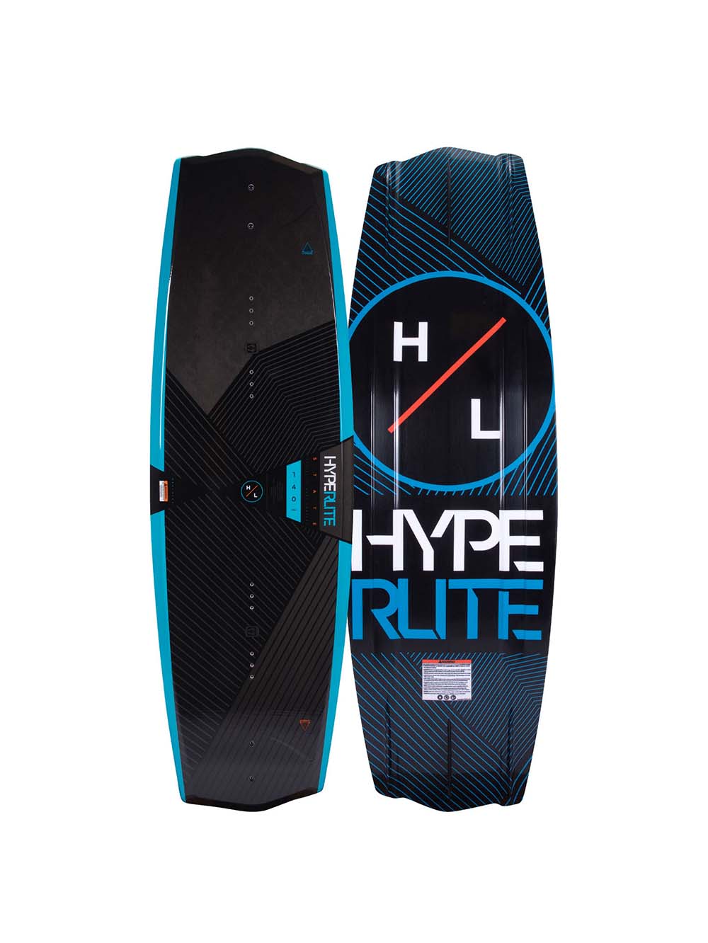 Hyperlite State Wakeboard 140cm 2022 - Unisex - Black/Blue - Gumpel & Co