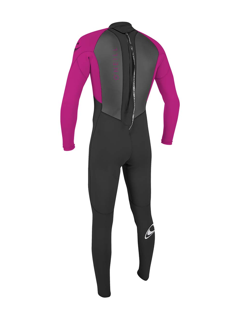 Youth Reactor II 3/2mm Back Zip Full våddragt | Børn | Black/Berry - Gumpel & Co