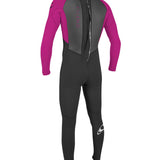 Youth Reactor II 3/2mm Back Zip Full våddragt | Børn | Black/Berry - Gumpel & Co