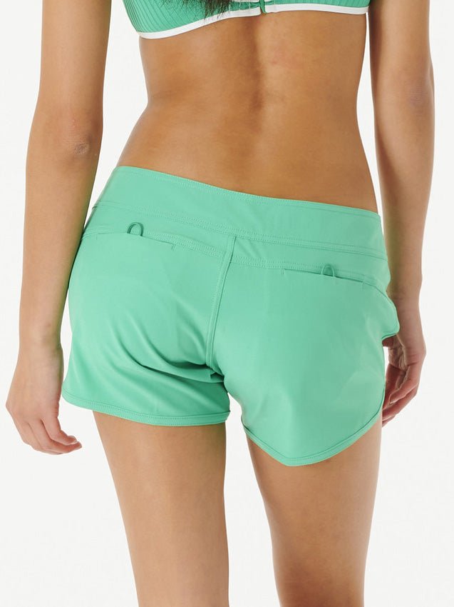 Women's Classic Surf 5' Boardshorts - Dame - Green - Gumpel & Co