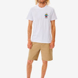 Search Icon Tee - Herre - White - Gumpel & Co