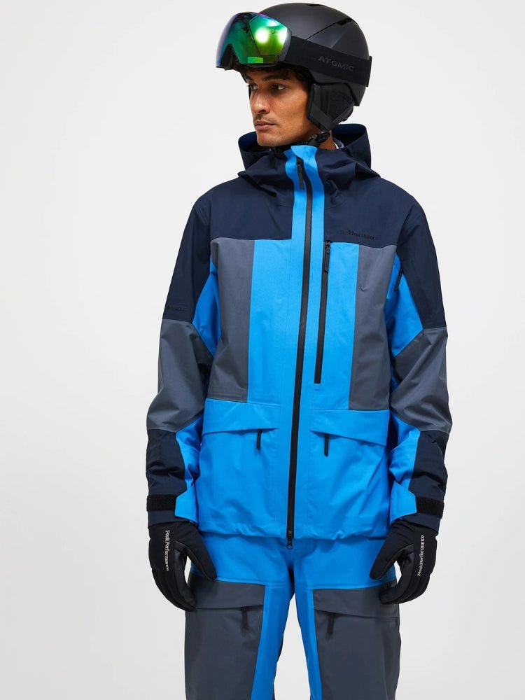 Gravity Skijakke 3L GORETEX - Herre - Blå - Gumpel & Co