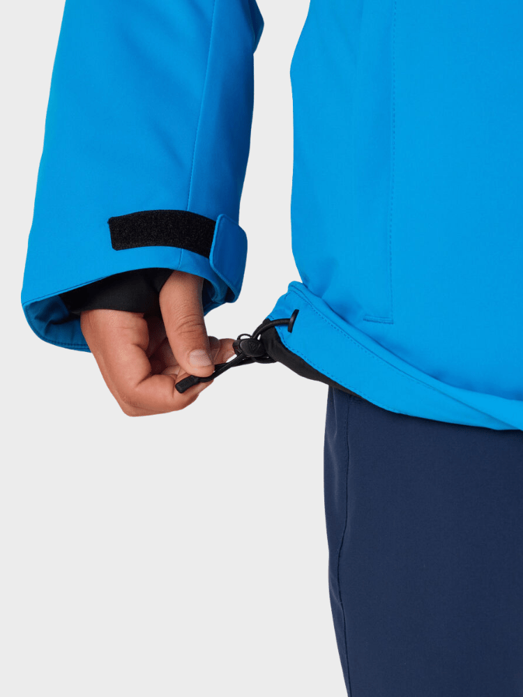 Strawpile Skijakke - Børn - Blå - Gumpel & Co