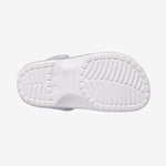 Toddler Classic Iridescent Glitter Clog - White - Gumpel & Co