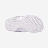 Toddler Classic Iridescent Glitter Clog - White - Gumpel & Co