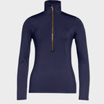 Serena Ski Pully - Women - French Blue - Gumpel & Co