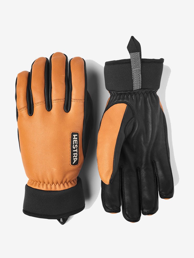 Army Leather Wool Terry 5 - finger - Herre - Cork - Gumpel & Co