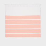 Nissi - Strandhåndklæde - Orange/White - Gumpel & Co