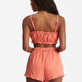 Women's By The Beach Crop Top - Kvinder - Rose Clay - Gumpel & Co