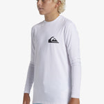 Kids Everyday Long Sleeve UV T-shirt - Børn - White - Gumpel & Co