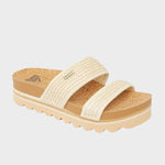 Cushion Vista Hi - Sandaler til damer - Vintage Raffia - Gumpel & Co