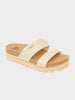 Cushion Vista Hi - Women's Sandals - Vintage Raffia
