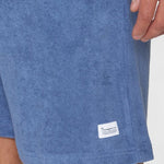 Men's Fig Loose Terry Shorts - Herre - Moonlight Blue - Gumpel & Co