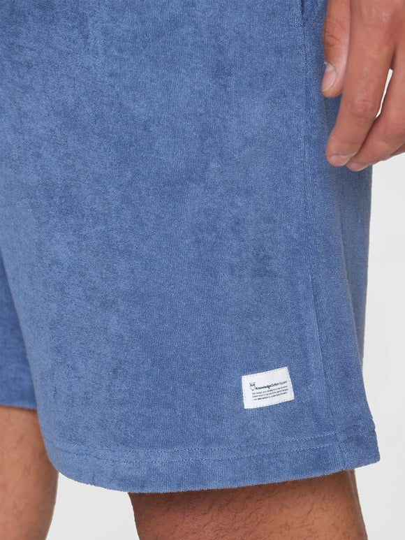 Men's Fig Loose Terry Shorts - Herre - Moonlight Blue - Gumpel & Co
