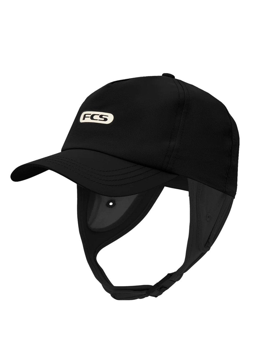 Essential Surf Truckers Wet Cap - Black - Gumpel & Co