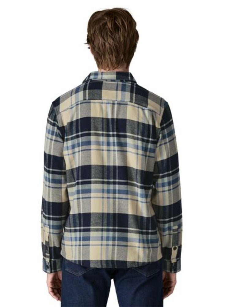 Fjord Flannel Skjorte - Herre - Hibernate: Sunken Blue - Gumpel & Co