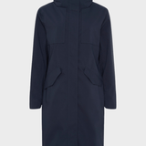 Susan - regnfrakke til damer - Dark Navy - Gumpel & Co