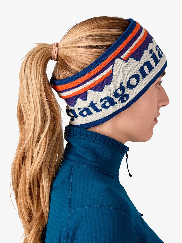 Powder Town Pandebånd - Unisex - Fitz Roy / Birch White POWD TOWN HEADBAND 24 - Gumpel & Co