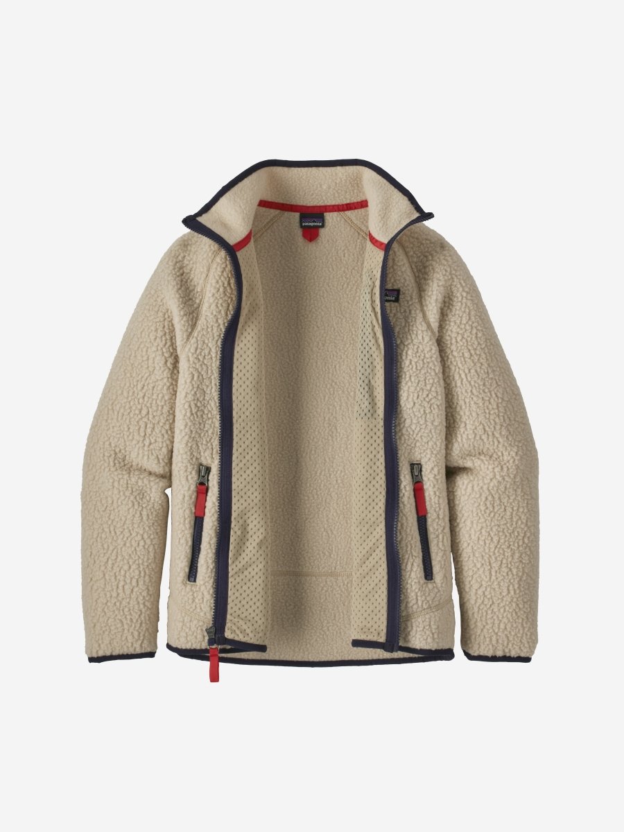 Retro Pile Fleece Trøje - Børn - El Cap Khaki - Gumpel & Co