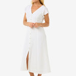Premium Surf Long Dress - Dame - White - Gumpel & Co