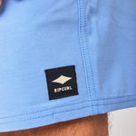 Men's Mirage Retro Golden Hour 16Inch Badebukser - Herre - Blue Yonder - Gumpel & Co