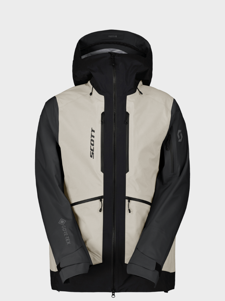 Jacket Vertic GTX 3L Skijakke - Unisex - Black / Dust White - Gumpel & Co
