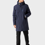Easy Dunfrakke - Herre - Navy - Gumpel & Co