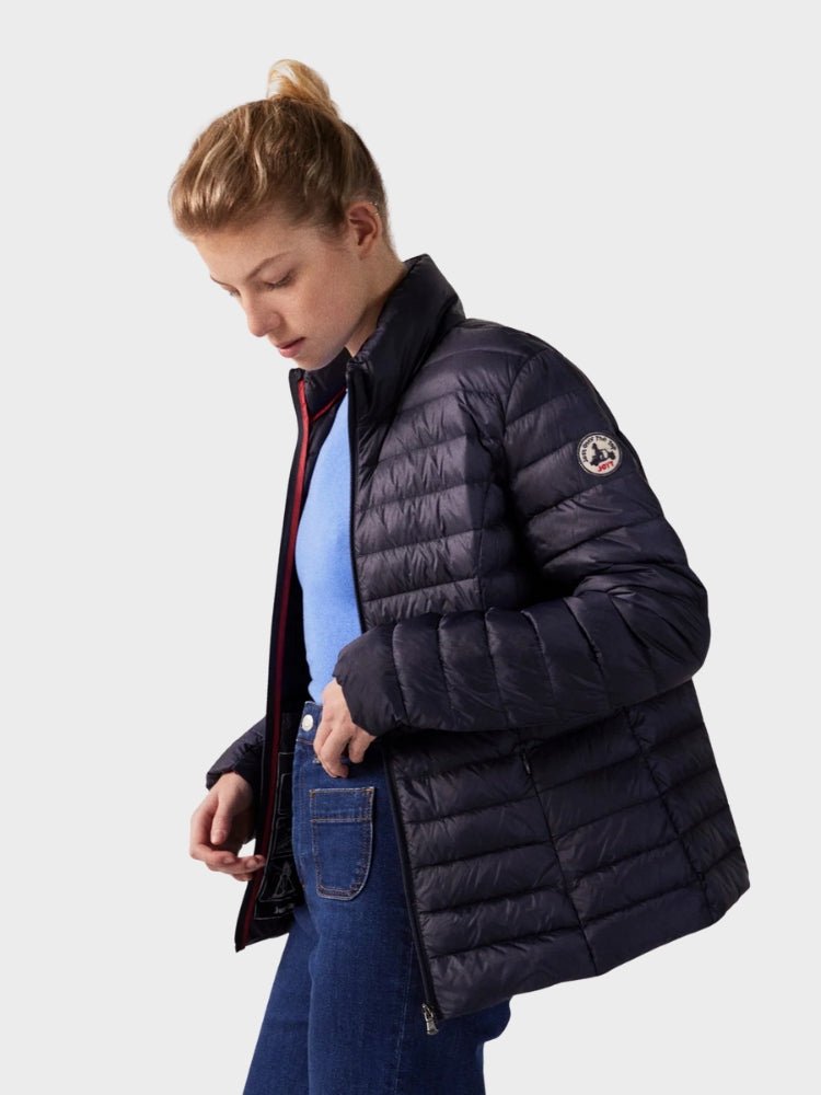 Cha Noos Dunjakke - Womens - Navy - Gumpel & Co