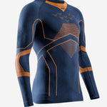 Men's Energy Accumulator Light 4.0 Shirt - Herre - Marine/Orange - Gumpel & Co