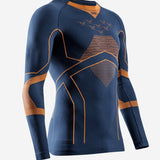 Men's Energy Accumulator Light 4.0 Shirt - Herre - Marine/Orange - Gumpel & Co