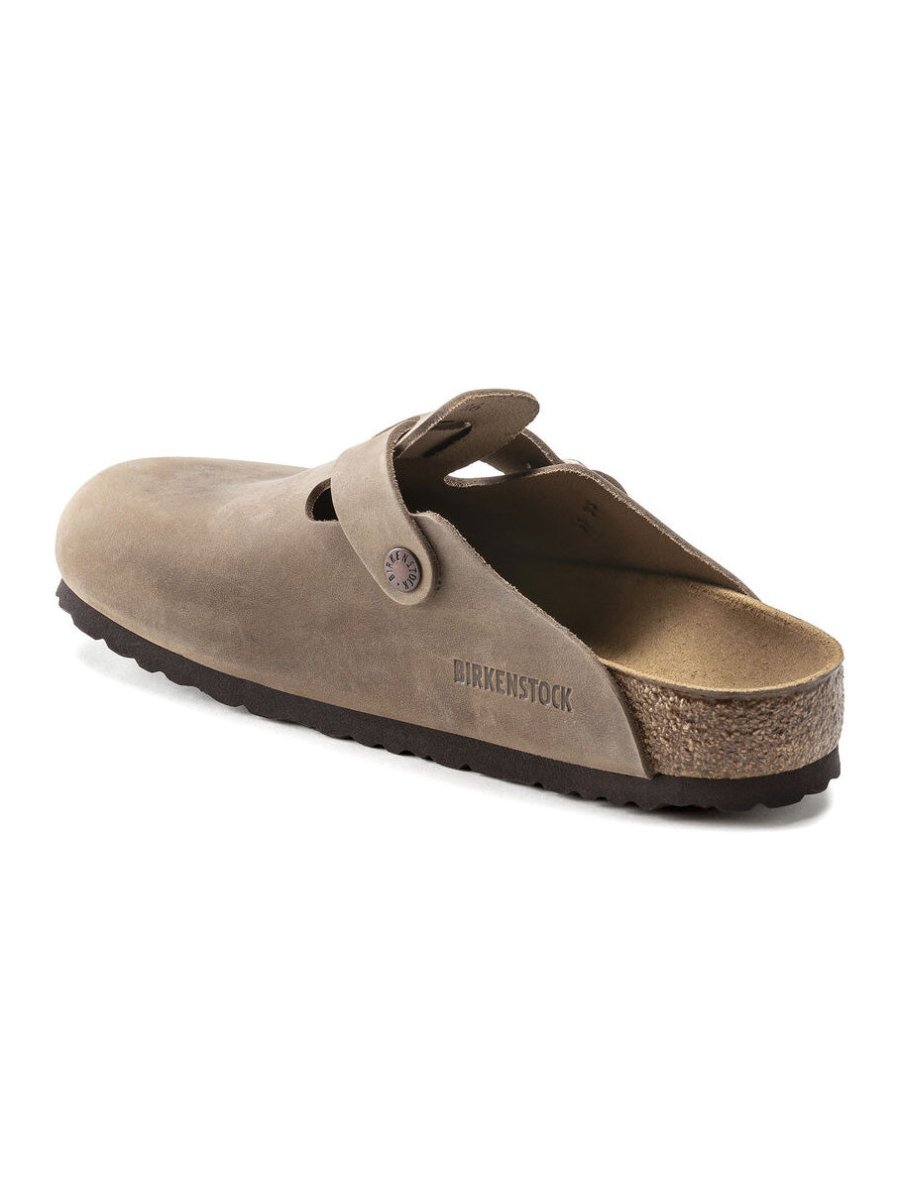 Boston Leoi Lukket Lædersandal - Unisex - Tabacco Brown - Smal - Gumpel & Co