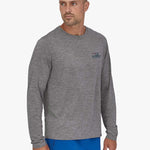 Capilene Cool Daily Graphic UV T-shirt - Herre - Skyline Feather Grey - Gumpel & Co