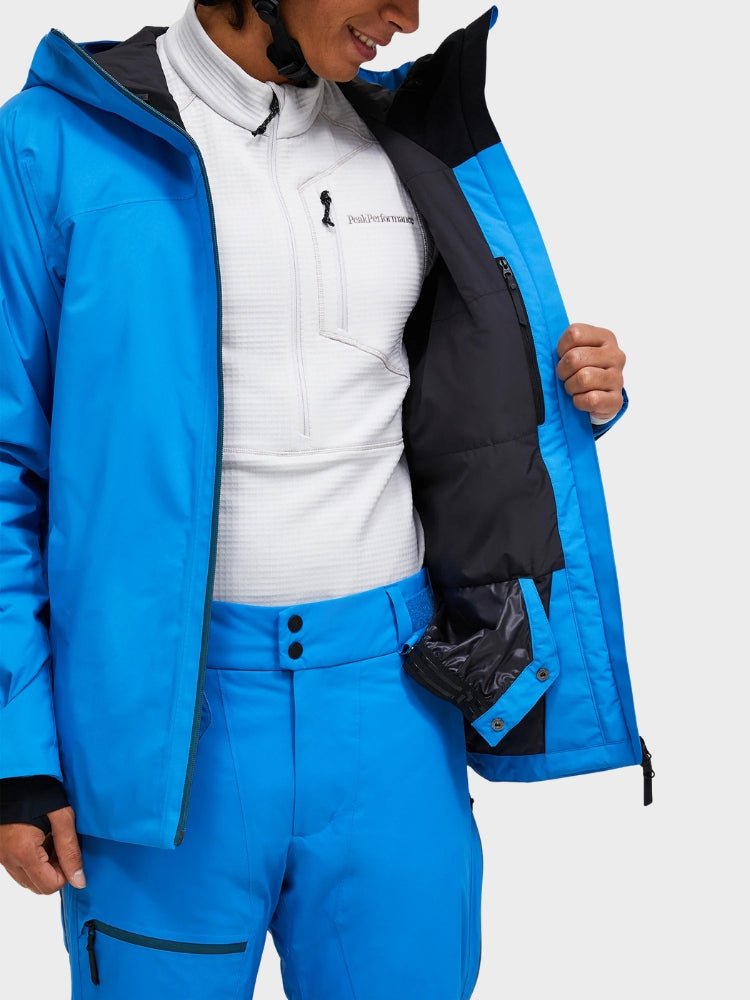 Alpine Insulate Skijakke GORETEX - Herre - Blå - Gumpel & Co