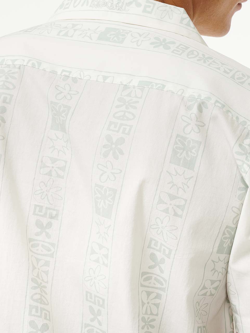 Men's Salt Water Culture S/S Skjorte - Herre - Bone - Gumpel & Co