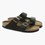 Arizona Ruskindssandaler - Unisex - Mocca - Smal - Gumpel & Co