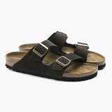 Arizona Ruskindssandaler - Unisex - Mocca - Smal - Gumpel & Co