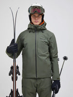 Maroon Insulated 2L Ski Jacket - Men's - Green