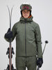 Maroon Insulated 2L Ski Jacket - Men's - Green