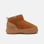 Luna Low Suede Vinterstøvler - Unisex - Cognac - Gumpel & Co