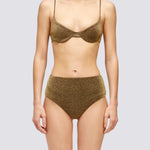 Women's Ipanema High Waist Brief - Dame - Bronze - Gumpel & Co