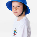 Junior Surf Series Bøllehat - Børn - Blue - Gumpel & Co