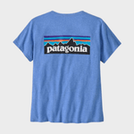 P 6 Logo Responsibiliti Tshirt - Dame - Abundant Blue - Gumpel & Co