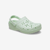 Classic Floral Cut - Out Clog - Unisex - Jade Tint - Gumpel & Co