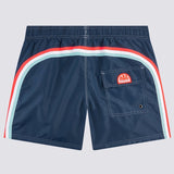 Men's Iconic Stretch Waist Badeshorts - Herre - Navy - Gumpel & Co