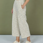 Women's Pantacourt Sweatpants - Dame - Twill (dirt beige) - Gumpel & Co