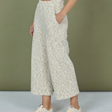 Women's Pantacourt Sweatpants - Dame - Twill (dirt beige) - Gumpel & Co