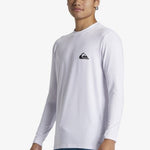 Men's Everyday Surf Long Sleeve UV T-shirt - Herre - White - Gumpel & Co