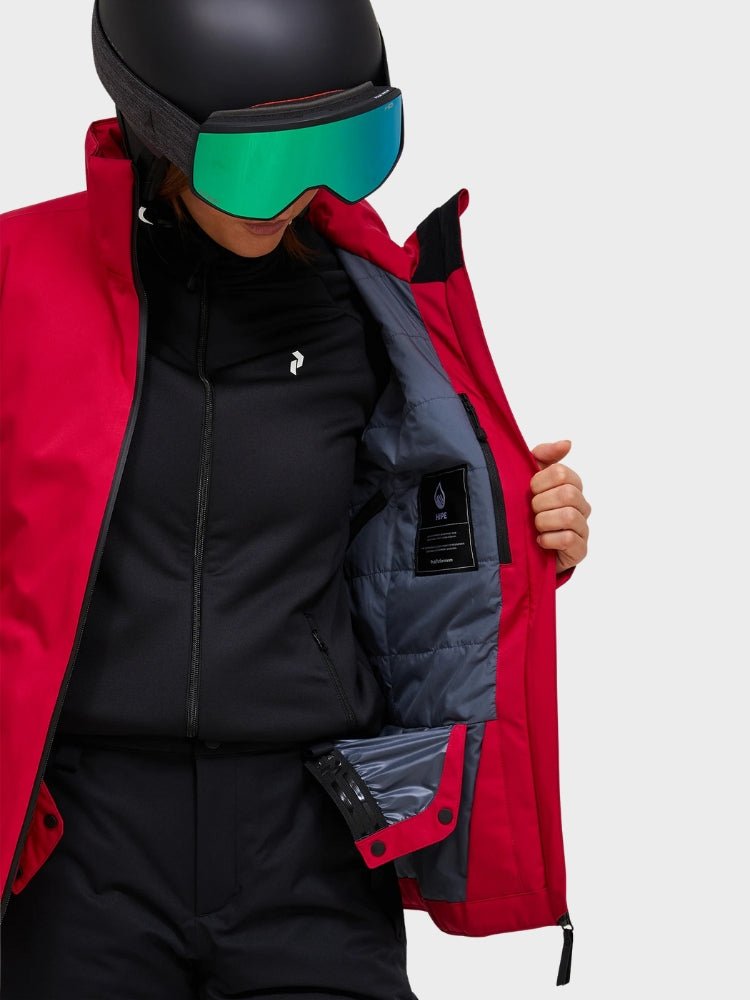 Anima Skijakke - Dame - Burgundy - Gumpel & Co