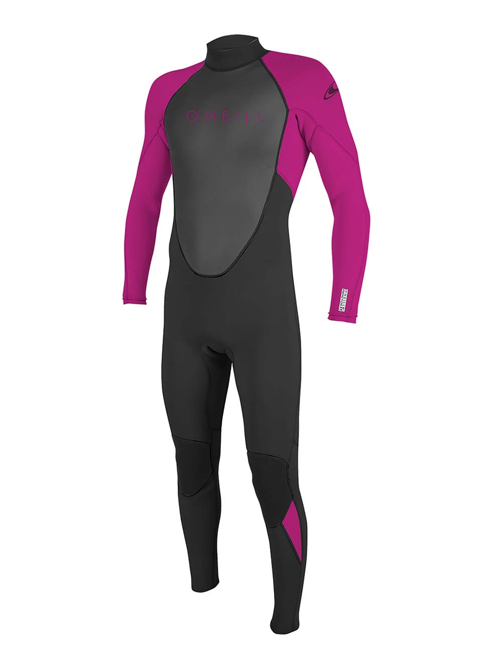 Youth Reactor II 3/2mm Back Zip Full våddragt | Børn | Black/Berry - Gumpel & Co